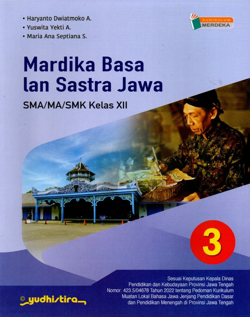 Mardika Basa lan Sastra Jawa SMA/MA/SMK Kelas XII (Kurikulum Merdeka)